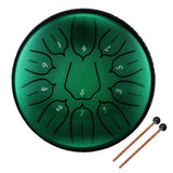 Steel Tongue Drum Mini Hand Pan Drums with Drumsticks Percussion Musical Instrument for relaxation yoga practice