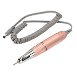 Nail Grinding Machine Rose Gold Rechargeable Nail File Machine Long Lasting Low Noise for Home
