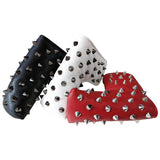 1 Pcs Golf Putter Cover Rivets PU Leather for Blade Putter Golf HeadCover Black White Red