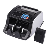 Bisofice Money Counter Machine Counterfeit Bill Detector Automatic Money Detection Top Loading with UV MG IR for EURO US Dollar
