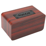 Retro Bluetooth Speaker Built in Mic Full Frequency 90Hz-20KHz Portable Wireless Speaker Supports Memory Card USB AUX MP3