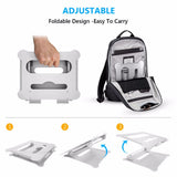 Laptop Stand Height Adjustable Aluminum Laptop Riser Holder Portable Ergonomic Notebook Mount Up to 17'' for MacBook Air Pro