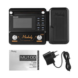Muslady MU100 Processor Electric Guitar Effect Pedal Guitar Multi-effects Pedal Supports 180s Loop Recording Tuner Tap Scale