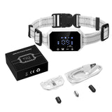 GPS Wireless Dog Fence Rechargeable Electric Shock Vibrate Fencing Device for dogs training collars Dog Accessories100~3280 Ft