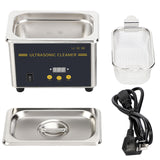 GTSONIC 800ml Ultrasonic Cleaner Bath Timer Jewelry Brush Glasses Manicure Stones Cutters Dental Razor Parts Ultrasound Sonic