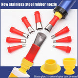 18pcs Caulking Finisher Kit Reusable Caulking Finishing Tool Multiple Sizes For Kitchen Bathroom Window Sink Joint Seam Filling