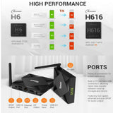 Android 10.0 TV Box Android 10 Allwinner H616 Tanix TX6S Max 4GB RAM 64GB ROM QuadCore 6K Dual Wifi TX6 Media Player Youtube