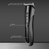 3 In1 Mens Electric Hair Trimmer Rechargeable Hair Clipper Portable Beard Shaver Shaving Machine Razor Beard Nose Trimmer TSLM1