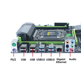 F19E X99 LGA2011-V3 Professional 4 Channel DDR4 64G SATA 3 Desktop Computer Motherboard Module