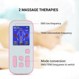 35 Mode Dual Output Digital Electronic Pulse Massager EMS Muscle Stimulator Pain Relief Machine Electro Therapy Body Massage