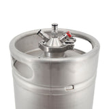 2"TC Ball Lock Tapping Head with 60cm Silicone Hose Rated Pressure Relief 35 psi