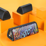 A10+ Portable Subwoofer Bluetooth Speaker, 360° Stereo, 20W, IPX7, Bluetooth 5.0, Waterproof, Wireless, 3D Surround Sound