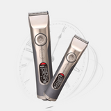 Rechargeable Hair Clipper,5 Speeds &LCD Display Adjustment Professional Trimmer Haircut Cordless Quiet Hair Trimmers for Barbers