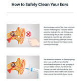 500ML Ear Cleaning Irrigation Kit Electric Smart Ear Cleaner Effective Removing Earwax 4 Modes Earwax Removal Tool With Light