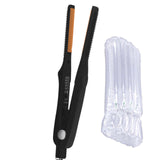 2 In 1 Hair Straightener Curler Short Hair Mini Hair Straightening Small Flat Iron Men Beard Straightening Thinnest Wool Curls