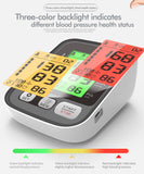 Portable Sphygmomanometer Upper Arm Automatic Digital Blood Pressure Monitor  Medical Digital LCD Monitor Heart Rate Pulse