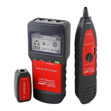 NF-8200 LAN Tester RJ45 Cable Length Tester Network Monitoring Wire Finder Anti-Interference Tone Finder with Backlight LCD
