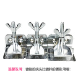 2PCS Silk Screen Printing Metal Frame Butterfly Hinge Clamp DIY Hobby Screen Painting Fixing Hinge Clamp Hardware Clip Tools
