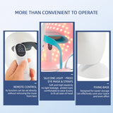 7 Colors Light LED Facial Mask with Remote Control Skin Rejuvenation LED Mask Phototherapy Face Care Beauty Anti Acne Whitening