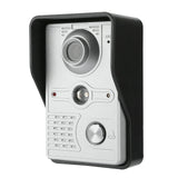 Video Intercom Doorbell 7'' TFT LCD Wired Video Door Phone System Visual Indoor Monitor 700TVL Outdoor IR Camera Support Unlock
