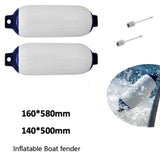 Inflatable Boat Fender PVC Boat Anchor Bumper Marine Boat Fender for Boat, Sailboat, Cuddy Etc