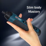 Cordless Electric Screwdriver Rechargeable 1300mAh Lithium Battery Mini Drill 3.6V Power Tools Set Household Maintenance Repair