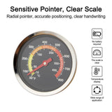 Meat Thermometer Grill Thermometer Barbecue BBQ Charcoal Smoker Temperature Gauge Pit Tool