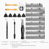 145 in 1 Magnetic Screwdriver Set Phillips Slotted Torx CR-V Bits Screw Driver for Mobile Phone Computer Repair Tools Kit