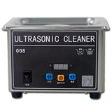 Ultrasonic Cleaner,Detachable Tank and Time Setting Multi Purpose Cleaner for Jewelry Glasses Cleaner Machine EU Plug