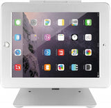 Security Tablet Stand Holder, Desktop Anti-Theft POS Holder 360° Rotation with Lock and Key for iPad 2,3,4 iPad air/air 2