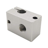 V6 New Heating Aluminum Block Heating Block e3d Printer Accessories Extruded Alu J0PB