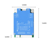 Dropship-Bms 17S 40A 60V 18650 Lithium Battery Load Balancer Board Common Port Short Circuit Protection Electric Bike Scooter