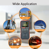 LCD Display High Precision Combustible Gas Meter Professional Combustible Gas Detector with Sound-light and Vibration Alarm
