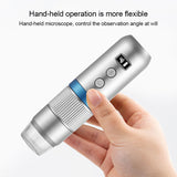 1000X Digital Microscope HD USB WiFi Microscope Portable Electron Stereo Microscopes Magnifier 8 LED Bracket For Android IOS PC