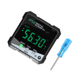 Electronic Protractor Digital Inclinometer 0-360 Aluminum Alloy Digital Bevel Box Angle Gauge Meter Magnets Base Measuring Tool