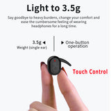 BT 5.0 Wireless Headphones White Mini Earbuds Sweatproof Sport Headset In-ear Earphone Charging Case Touch Control