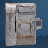 2 Pcs Art Portfolio Bag Case Backpack Drawing Board Shoulder Bag With Zipper Shoulder Straps For Artist Painter Students Artwork