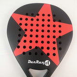 Carbon Beach Tennis Racket Paddle Soft Friction Face Racket With Black Bag Sports Athletes Supply Professional Padel