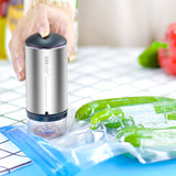 New Vacuum Food Storage Bags Air Pump Set Food Saver USB Rechargeable Vacuum Sealer for Sous Vide Reusable Vacuum Packaging Bag
