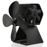 Wood Stove Fan,Heat Powered Stove Fan,Wood Burning Stove Fan,Fireplace Fan For Gas/Pellet/Wood Log Burner Fireplace