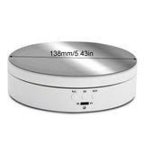 High Power Electric Rotating Jewelry Display Stand Base Jewelry Organizer Turntable Jewellery Packaging Display Box