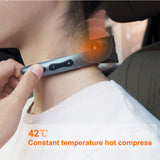 KEEPFIT Cervical Spine Massager Heating Pulse Shoulder Neck Protection Mini Folding Multifunctional Massage Constant Temperature