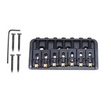 Finest Replacement Fix Bridge Tailpiece w/ Screws Wrench Set for 7 String Electric Guitar Accessory