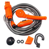 New 12V Portable Mini Easy Install Camping Portable Pet Cleaning Travel Hiking Vehicles Washer Universal Sprinkler Outdoor Car