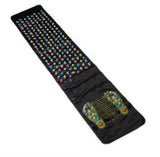 Hot sale product sell like hot cakes Foot massage mat the road of health foot massager Color stone massage blanket