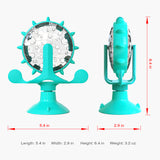Interactive Cat Toy Treat Leaking Rotatable Wheel Toy for Cats Kitten Dogs Pet Products Accessories