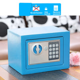 6.4L Steel Digital Safe Box Digital Electronic Password Lock Safe Box Money Security Storage for Home Cash Deposit Jewelry Gun