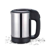 Mini Electric Kettle Stainless Steel 1000W Portable Travel Water Boiler Pot EU Plug
