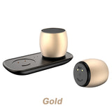 2022.F1 Bluetooth Speakers TWS System Column Portable Mini Metal Speaker 3D Stereo Computer Loudspeaker MP3 Player Sardine