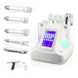 6 in 1 Small Bubble Water Oxygen Spray Exfoliating Moisturizing Facial Machine Face Lifting Cleansing Hydrating Beauty Machine